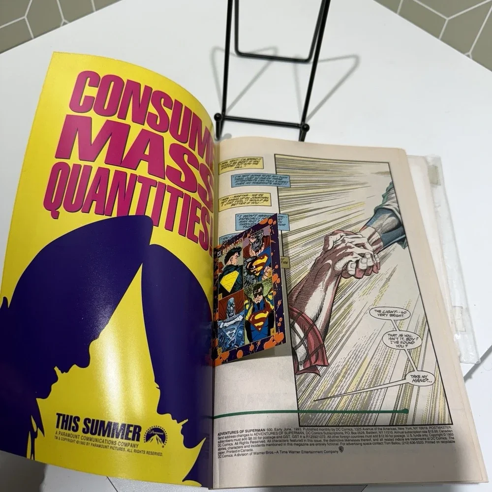 The Adventures‎ Of Superman #500 Back From The Dead?! #11 DC Comics 1993~NM